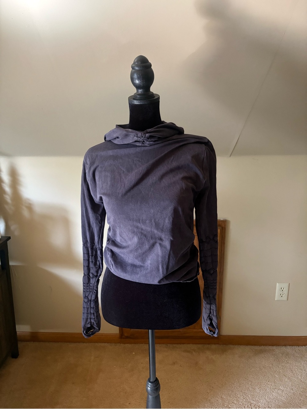Free People Women’s Hooded Shirt